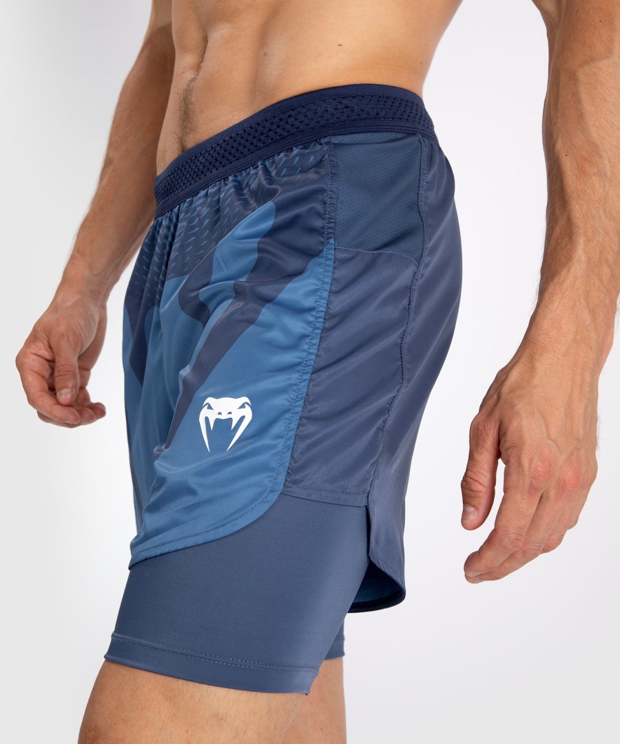 venum attack heren vechtshorts - marineblauw