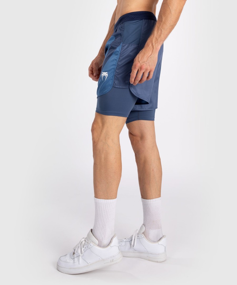 venum attack heren vechtshorts - marineblauw