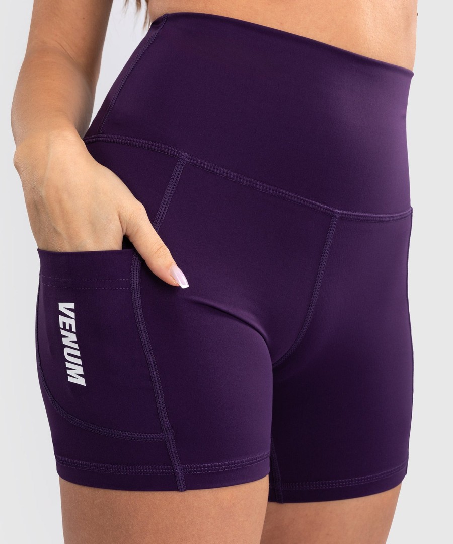 venum essential damesfietsbroekje - dieppaars