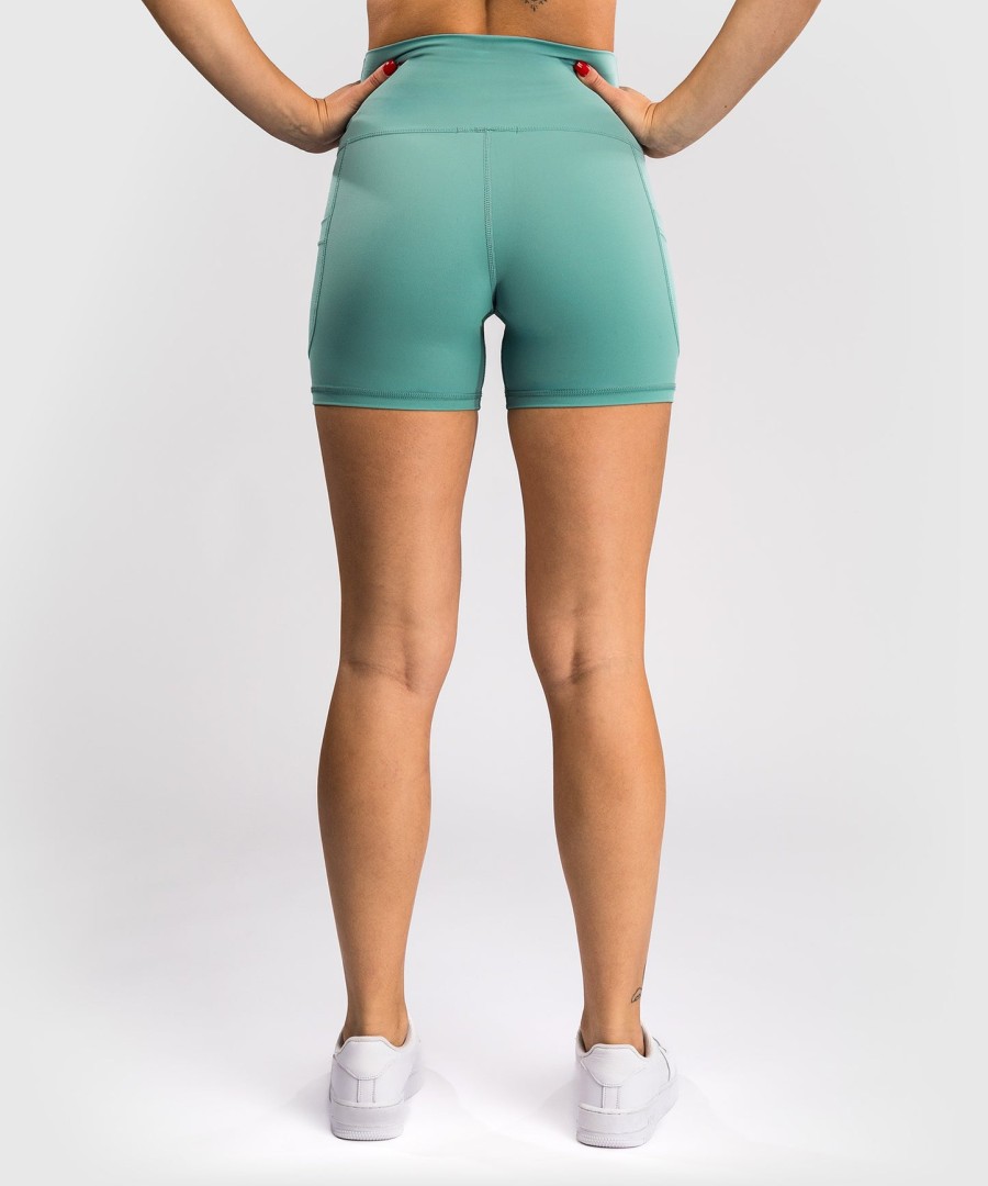 venum essential damesfietsbroekje - aqua groen