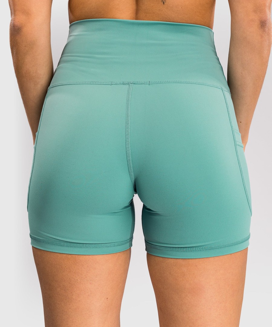 venum essential damesfietsbroekje - aqua groen