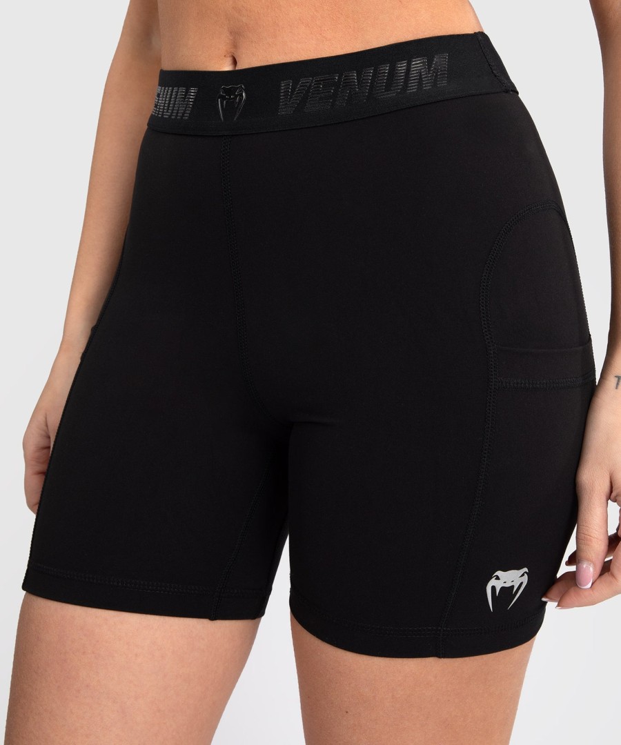 venum elevate dames lange valetudo shorts - zwart