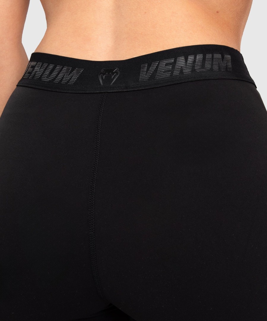 venum elevate dames lange valetudo shorts - zwart