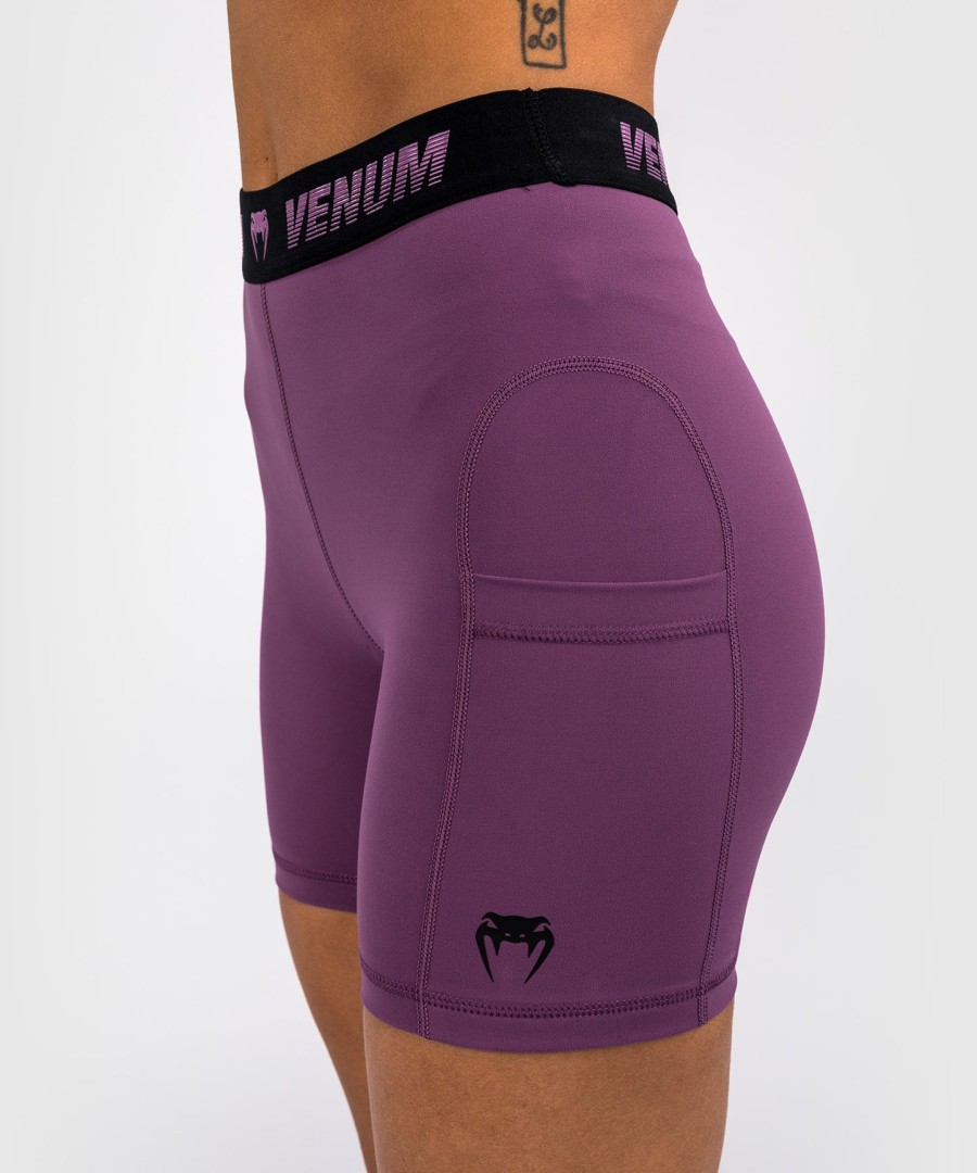 venum elevate lange valetudo-short voor dames - liliac