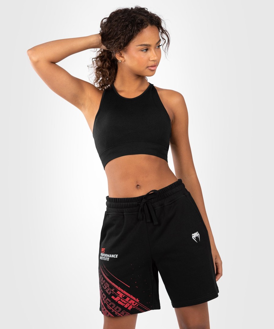 ufc venum performance institute 2.0 katoenen short - zwartrood
