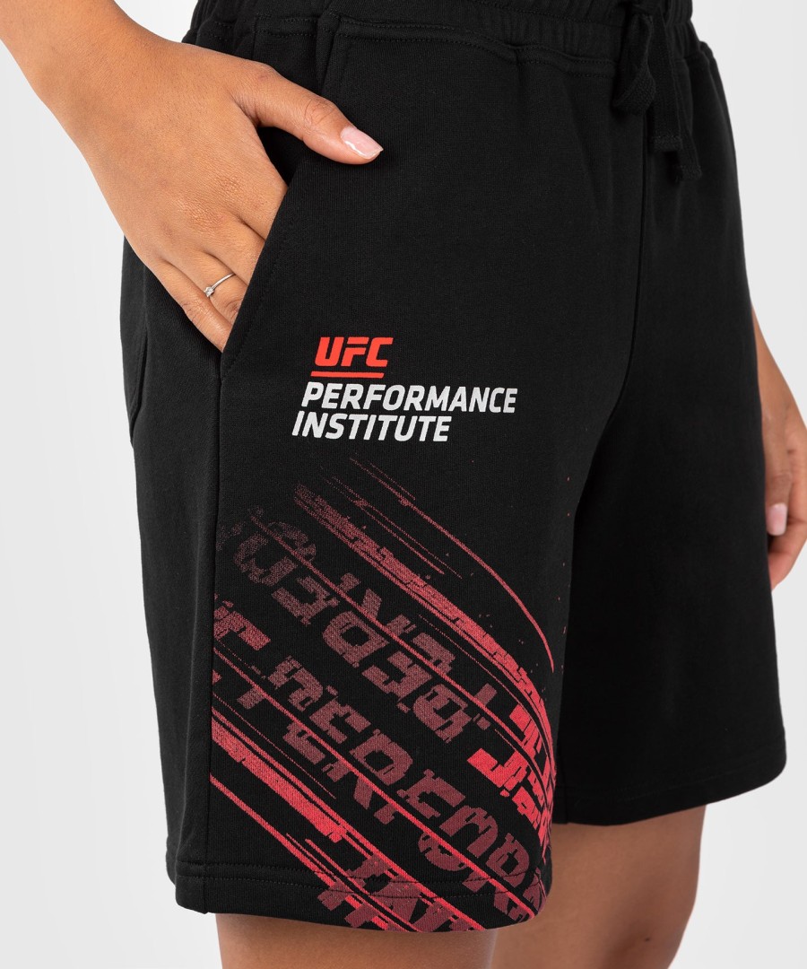 ufc venum performance institute 2.0 katoenen short - zwartrood