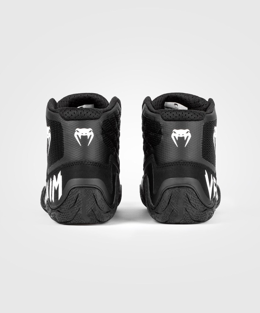 venum elite worstelschoenen - zwartwit