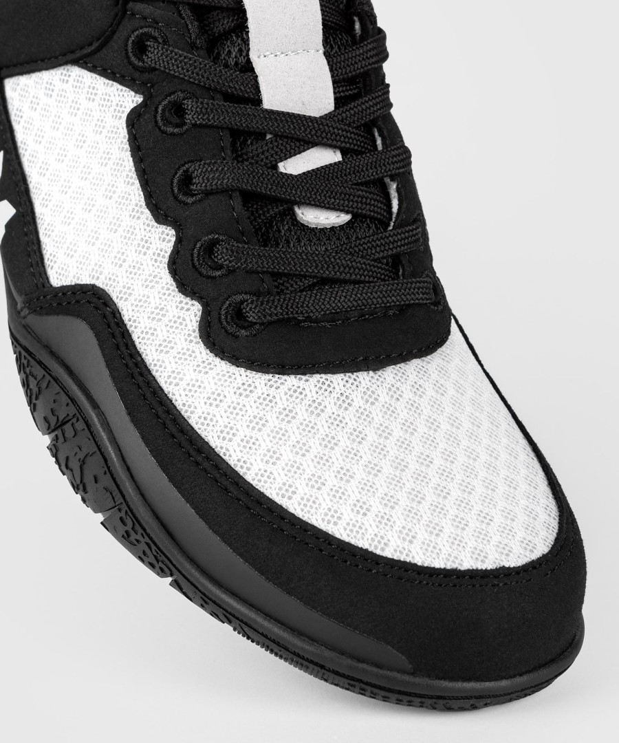 venum elite worstelschoenen - zwartwit