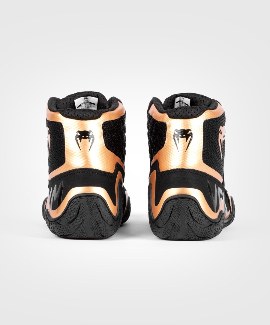 venum elite worstelschoenen - zwartbrons